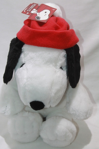 Snoopy Sentado Peluche Peanuts Original Importado 30 Cms