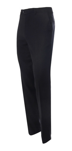 Pantalón De Hombre C&a Formal Corte Semi Ajustado Básico