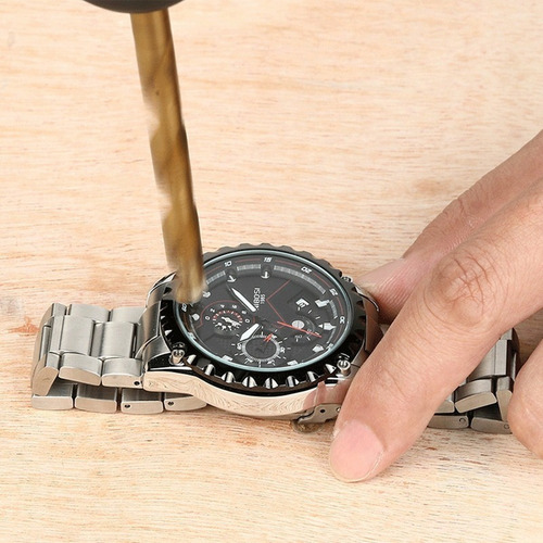 Reloj De Cuarzo Analógico Impermeable Para Hombre Nibosi 232