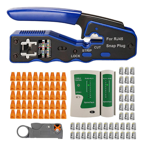 Taiwain Cat5 Herramienta Pelacables De Red De Engarce Engarz
