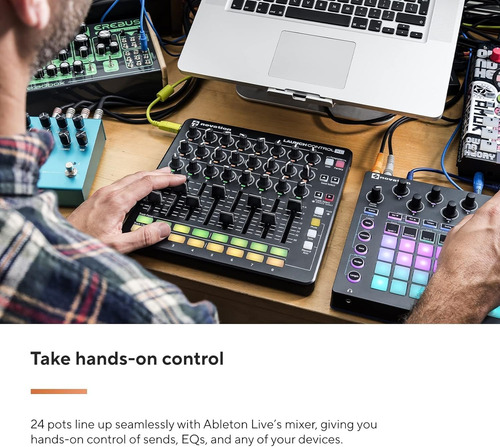 Controlador Midi Usb Novation Launch Control Xl Para Ableto.