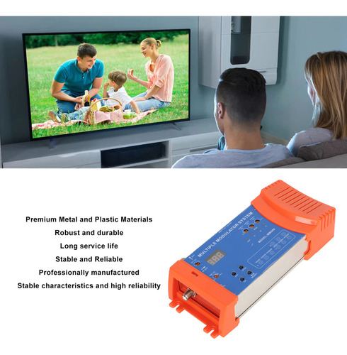Modulador Doméstico: Multicanal, Compatible Con Pal, Ntsc, M