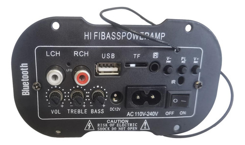 Amplificador De Subwoofer Hi-fi Bass Power Mini Amplificador