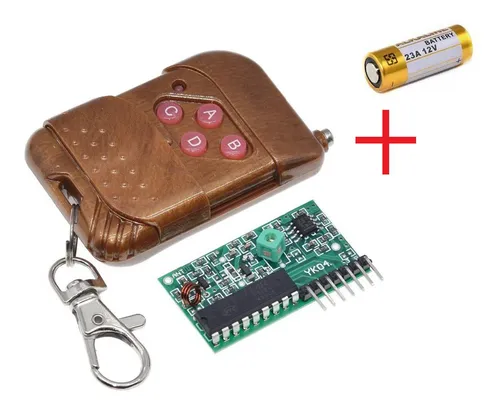 Control Remoto 4 Canales 433mhz Ic2262 / 2272 Para Arduino
