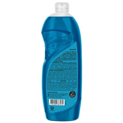 Imagen 2 de 2 de Detergente Cif Active Gel Antibacterial concentrado en botella 500 ml