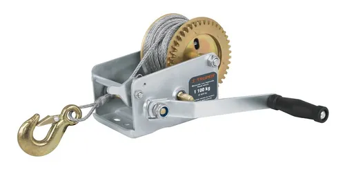 comprar Malacate Con Manivela Winch Manual 1100 Kg, Con Cable