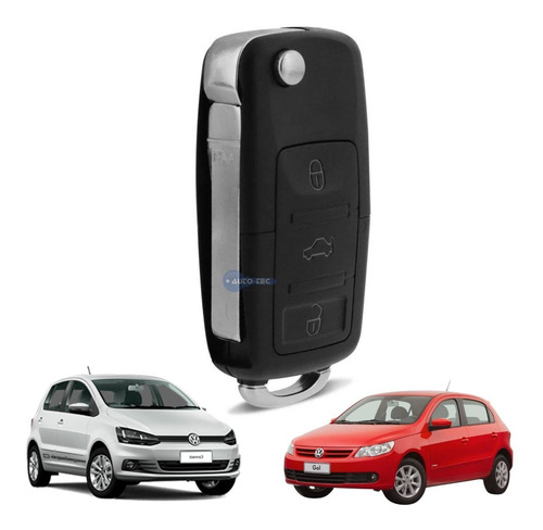 Chave Canivete Completa 6qe Gol Voyage G5 Fox Polo 09 13 3b