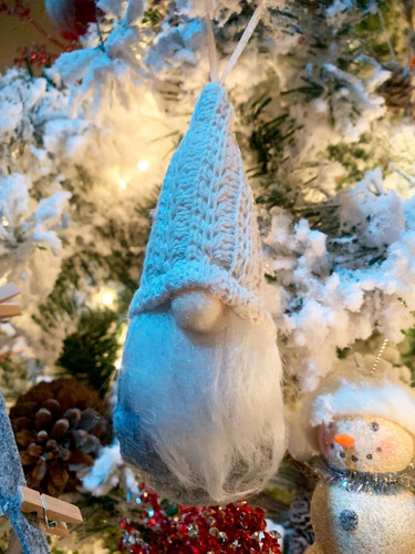 4 Gnomos Escandinavo Para Árbol De Navidad - Hermosos Gnomos