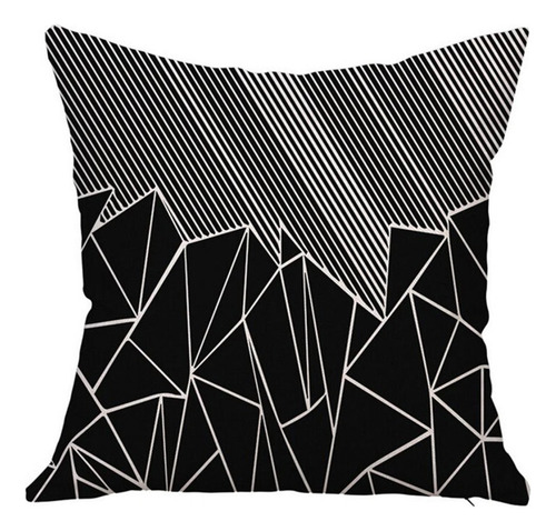 Funda De Almohada, Cierre De Almohada Con Cremallera, Decora