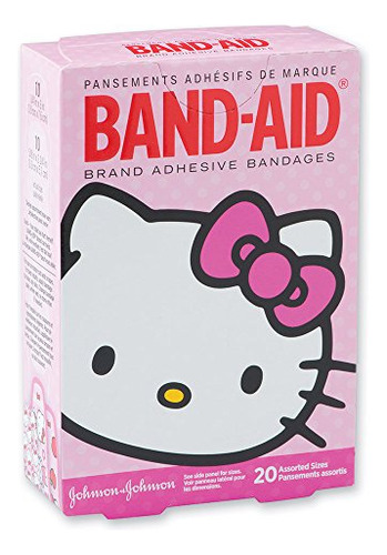Bandas Adhesivas De Marca Band-aid, Con Hello Kitty, Fykcd