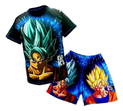 Conjunto Deportivo De Dragon Ball - Para Niño