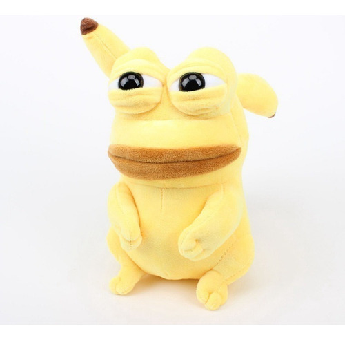 Novo 2 Peças Pepe The Frog Sad Frog Doll Soft Toy Toy,