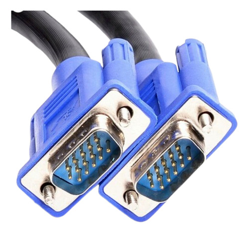 Cable Para Monitor Vga Macho De 5 Metros Vga Macho A Macho