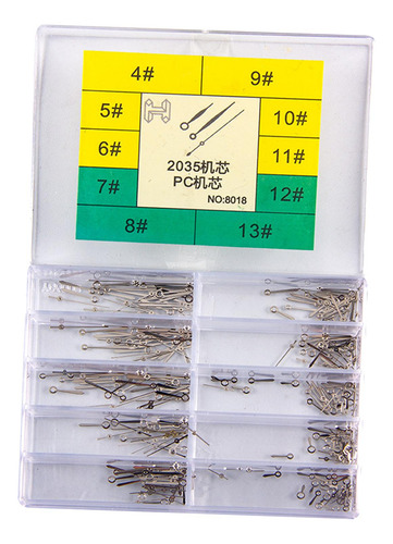 Relógio Hands Hour Minute Second Needles, Prata