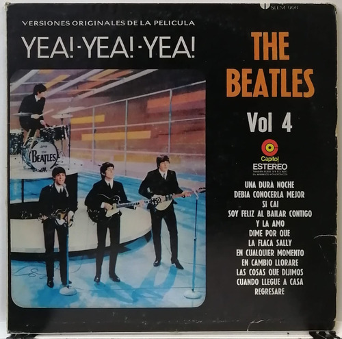 Beatles Vinyl Mexicano Vol. 4 Emi Capitol Raro Rpp Lnx Vnl