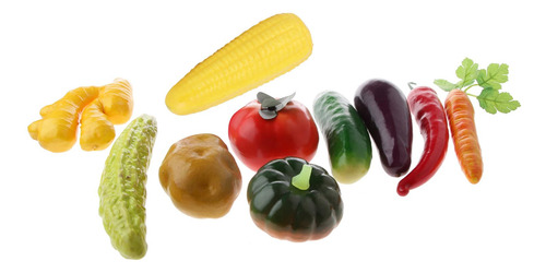 10 Uds., Juguete De Verduras Artificiales, Comida De