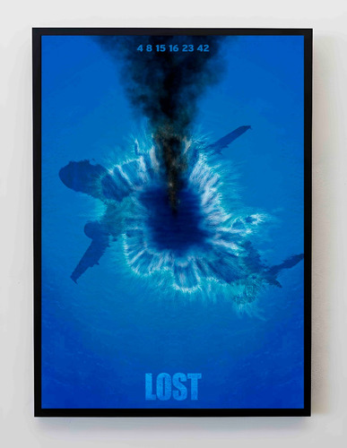 Cuadro 33x48cm Poster Lost Perdidos J.j Abrams Serie Arte