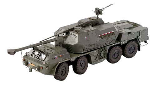 Kit De Modelo De Papel De Modelo De Cañón 1/35, Cartón De