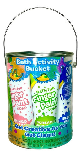 Crayola Bath Activity Bucket (30 Pc Set)