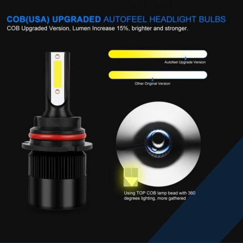 Cree 9003 Hb2 300w 30000lm Llevó Linterna Kit Alta Viga Baja