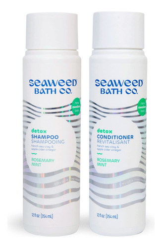 Seaweed Bath Co. - Juego De Champu Y Acondicionador Desintox