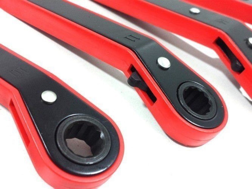 Imagen 3 de 10 de Llaves Criquet Crique X5 Combinadas + Soporte 6 A 21mm