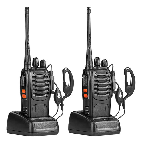 Radios De Comunicación Inalámbricos, 2 Walkie Talkies Recarg