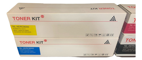 Toner Print Rite Xerox Versalink C8000 Bk Cy Mg Yl