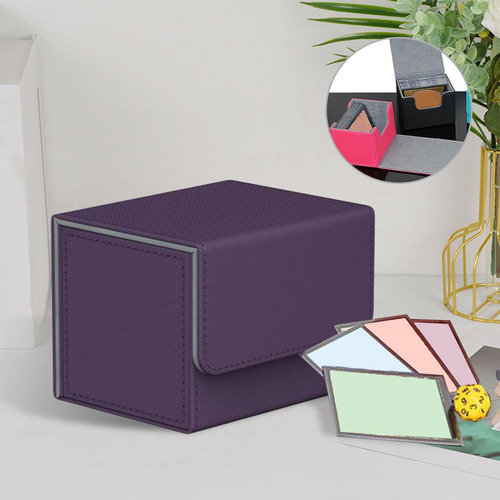 2x Premium Trading Card Deck Box Storage Para Mtg Card