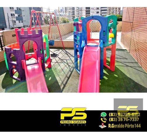 Apt. Alto Padrão C/ 4 Dormitórios À Venda, 203 M² Por R$ 840.000 - Manaíra - João Pessoa/pb - Ap1957