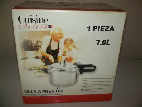 Olla A Presión Cristal Cuisine 7 Litros