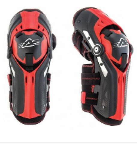 Rodillera Acerbis Gorilla Negro/rojo    