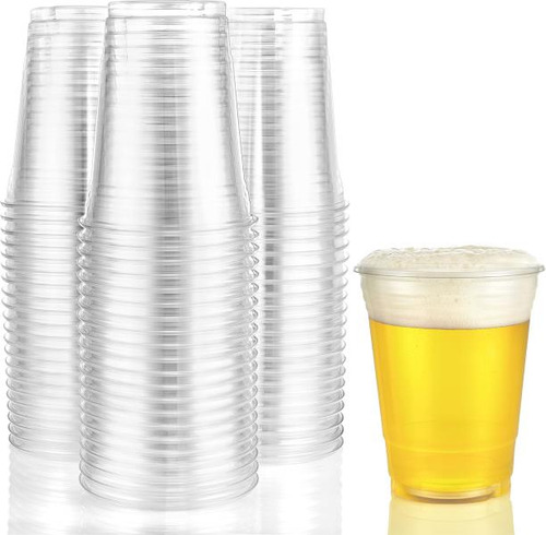 Nicole Home Collection 100 Vasos De Plástico Desechables, Pe