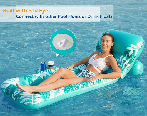 Jasonwell Inflatable Pool Float Adult - Pool Floaties Lou...