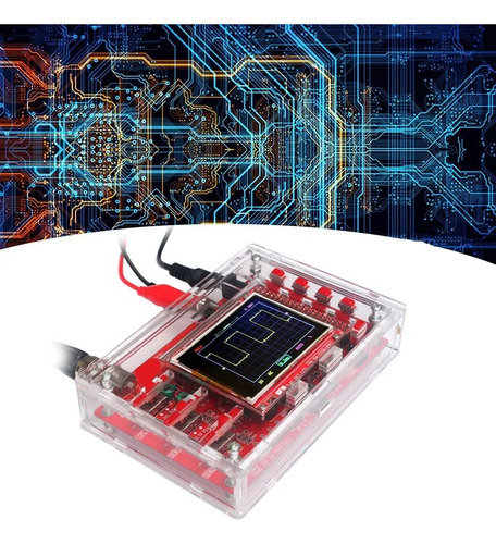 Mini Osciloscopio Dso138 Digital Con Carcasa Y Display Tft