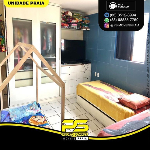 Apartamento Com 3 Dormitórios À Venda, 85 M² Por R$ 230.000 - Bessa - João Pessoa/pb - Ap4503