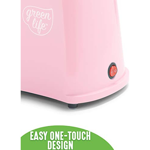 Electric Popcorn Maker Hot Air Popper, Corn Kernal Meas...