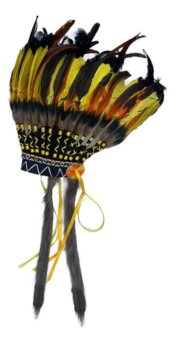 Sombrero Indio, Disfraz, Tocado For Baile, Halloween,
