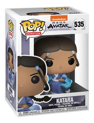 Imagem 2 de 3 de Boneco Funko Pop Anime Avatar A Lenda De Aang Katara 535