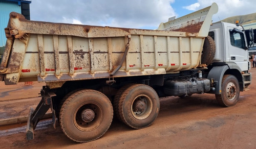 Imagem 9 de 24 de Traçado Mercedes-benz Axor 2831 6x4 Ano 2013 Basculante