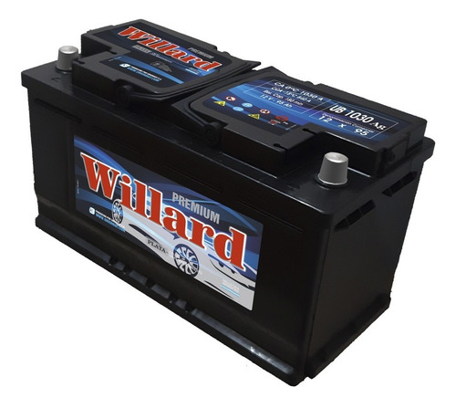 Bateria Willard 12x95 Ub 1030 Envío A Todo El País