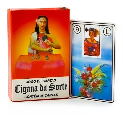 Jogo de cartas Cigana da sorte