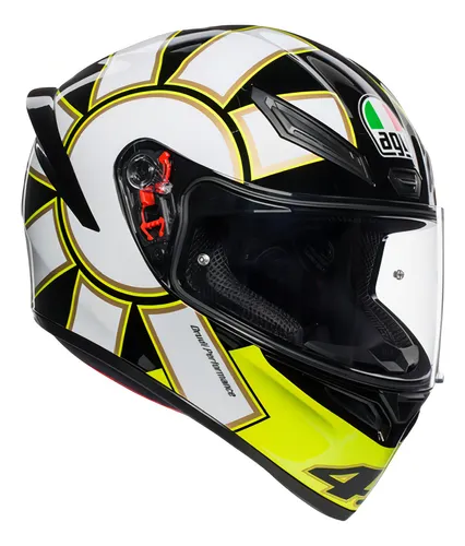 Capacete para moto integral AGV K1 210281A black gothic 46 Capacete para moto integral AGV K1 210281A black gothic 46