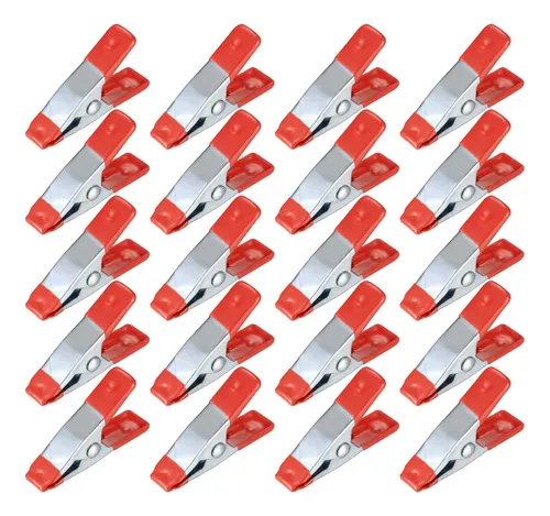 comprar 20 Abrazaderas De Metal De 2 Pulgadas Con Sujecion Segura Y 