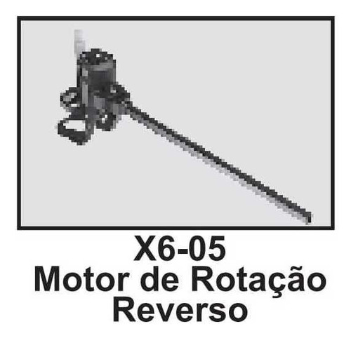 Drone S9 H18 - Só O Motor De Rotação De Fio Branco + Preto