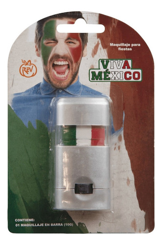 Maquillaje En Roll On- Tricolor Fiestas Patrias Viva México