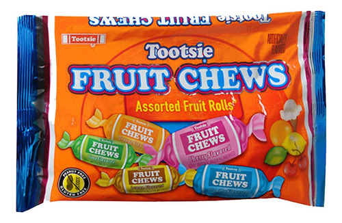 Tootsie Fruit Chews Assoretd Fruit Rolls - Bolsa De Valor Ex