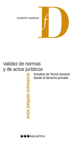 Libro Validez De Normas Y De Actos Juridicos