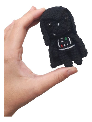 Muñeco Darth Vader Star Wars Amigurumi Tejido - Pipelino