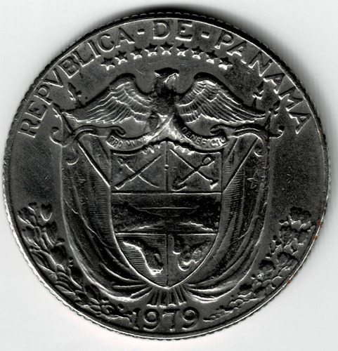 Moneda  De  Panamá  1/4  De  Balboa  1979